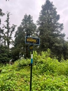 Khopra Danda Route